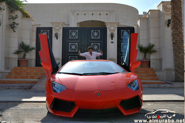 ضياء العيسى اول سعودي يحصل على سيارة Lamborghini Aventador LP-700 14