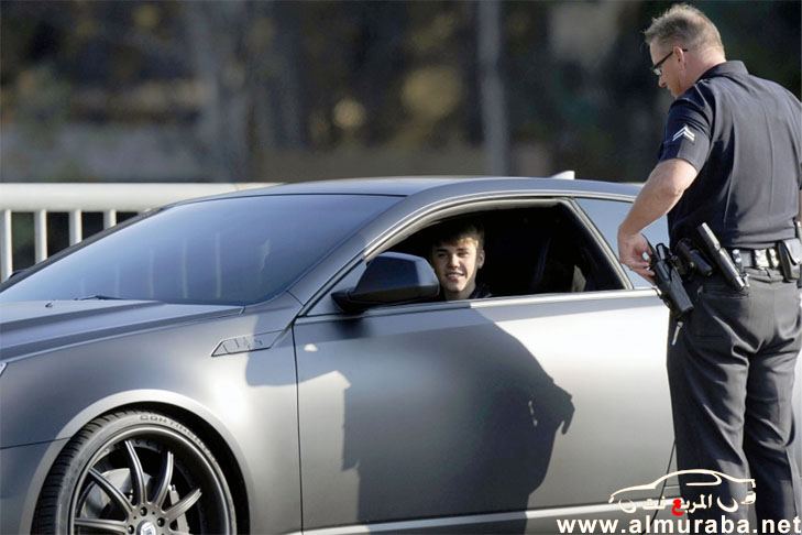 جاستن بيبر وسيارته الجديدة كاديلاك سي تي اس في معدلة بالصور والفيديو Justin Bieber 18