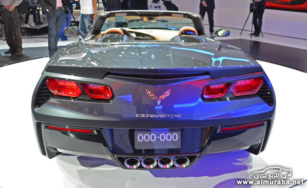 كورفيت ستينجراي المكشوفة 2014 تكشف نفسها في معرض جنيف للسيارات Corvette Stingray 25