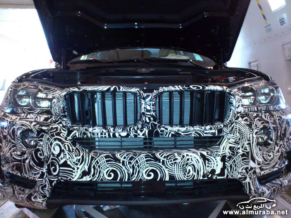 تسريب صور بي ام دبليو اكس فايف 2014 بشكلها الجديد كلياً BMW X5 2014 18