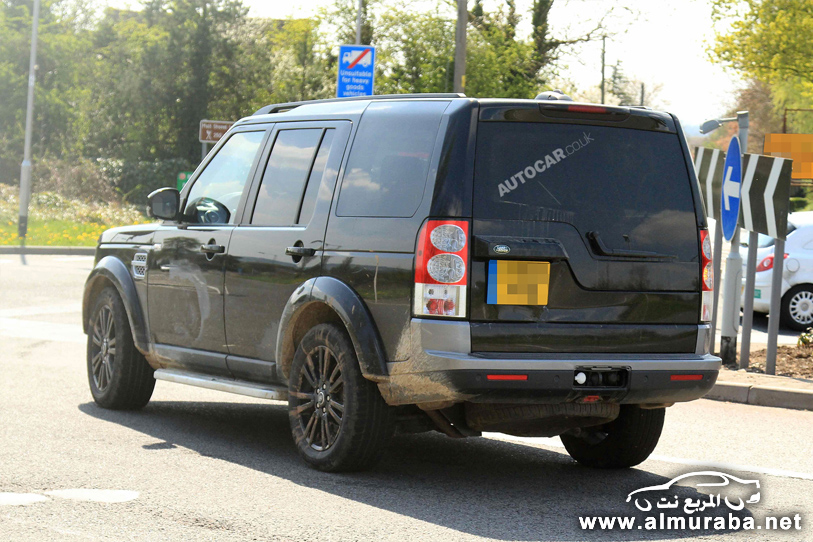 التقاط اول صور تجسسية لسيارة لاند روفر ديسكفري 2014 الجديدة Land Rover Discovery 18
