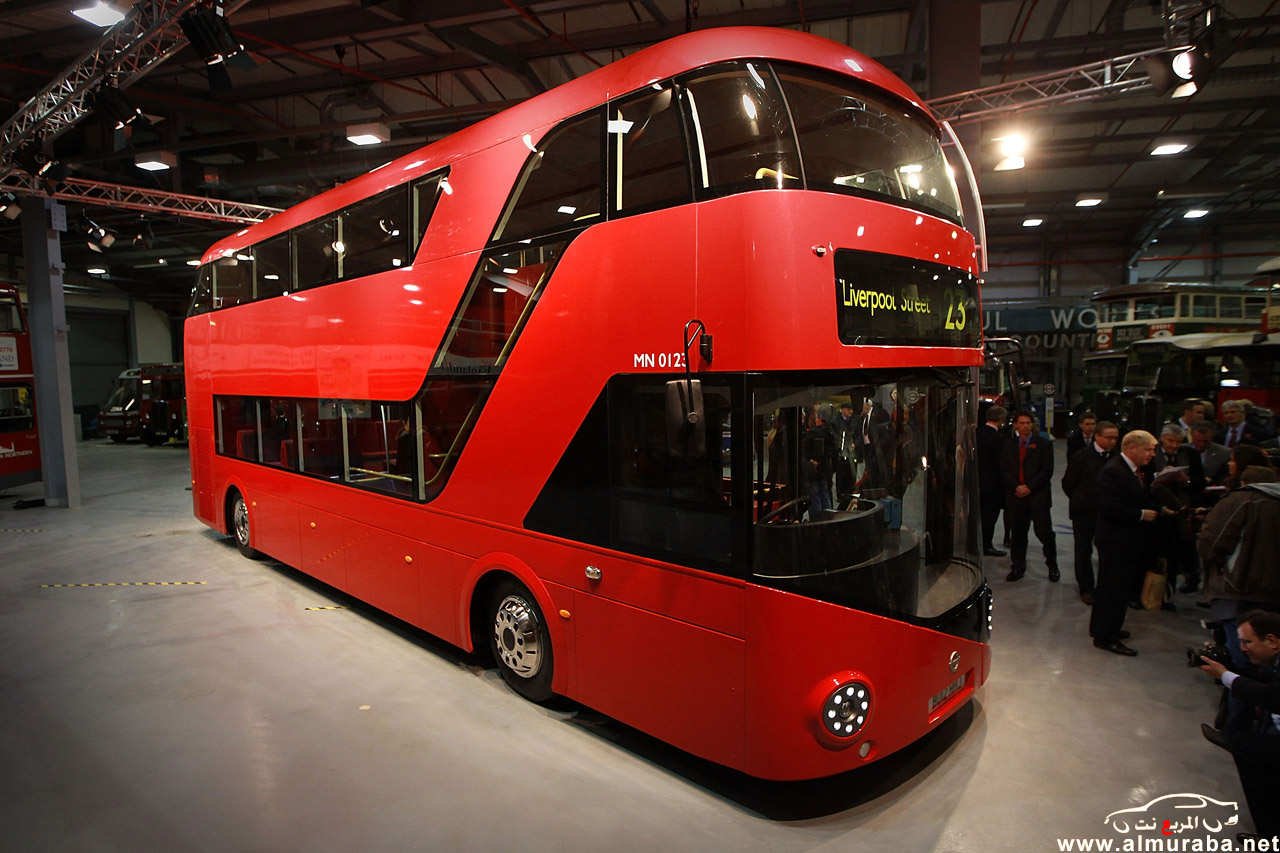 باص لندن في شكله الجديد الذي سيتم استخدامه رسمياً بالصور London Buses