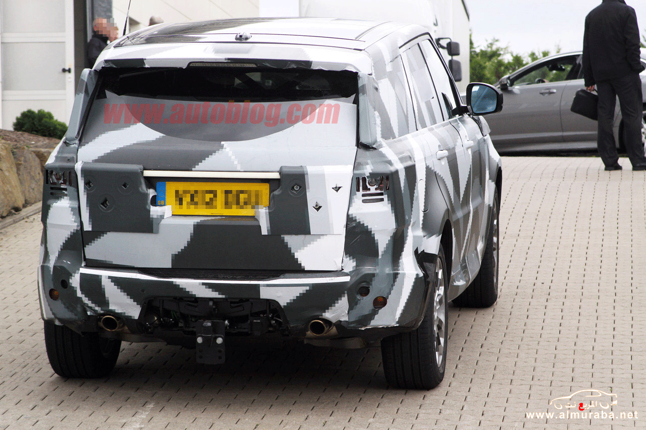 رنج روفر سبورت 2014 في صور تجسسية جديدة التقطها المصورين Range Rover Sport 2014 3