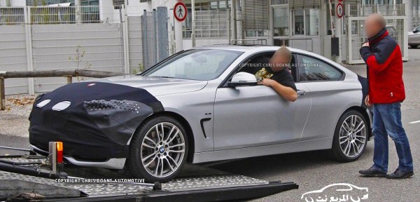 اول صور تجسسية لسيارة بي ام دبليو 2014 الفئة الرابعة الكوبيه الجديدة كلياً BMW Series-4 2014