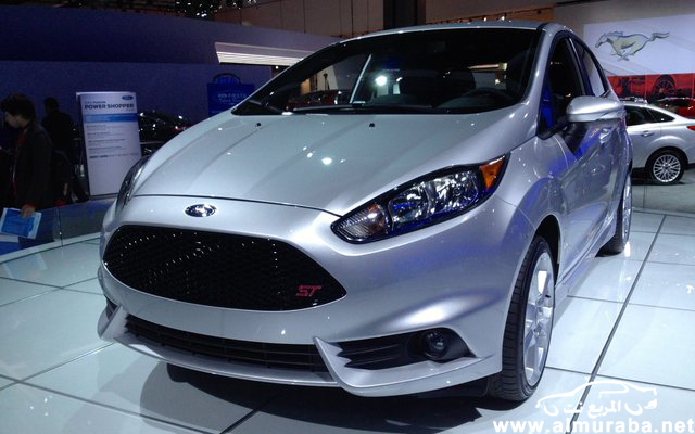 فورد فيستا 2014 السيارة الاكثر توفيراً للوقود تنطلق من معرض لوس انجلوس بالصور Ford Fiesta 2014 5