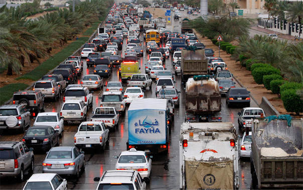 الميزانية تطرح تعديلات هندسية جديدة على شوارع "مدينة الرياض" لحل مشاكل السير وكثافة السيارات والزحمة 2