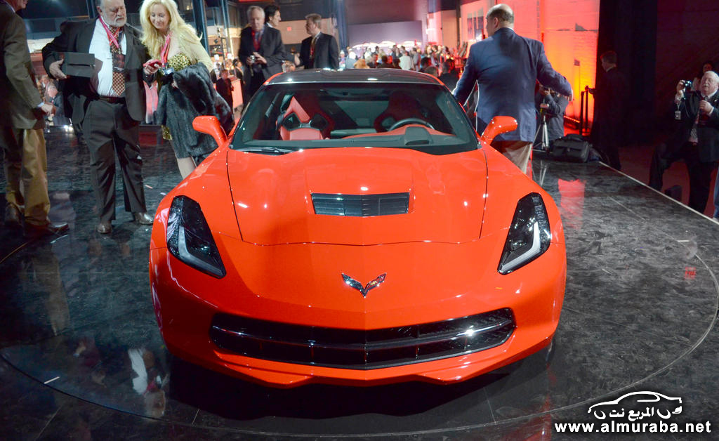صور كورفيت 2014 ستينغراي بدقة عالية الجودة + فيديو التدشين مباشرة Corvette Stingray 2014 4