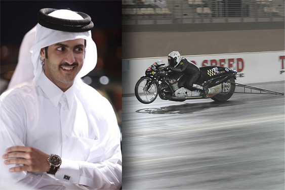 إنطلاق الجولة الاولى من البطولة العربية لسباق السرعة 2013 “دراج ريس” من دولة قطر