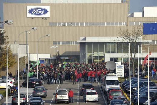 شركة فورد تعيد العمل على مصنعها في مدينة جينك بعد إنتهاء احتجاج العاملين به