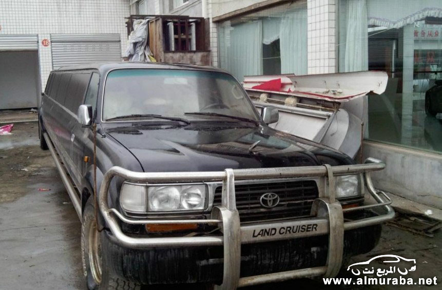 بالصور اطول لاندكروزر في الصين يتحول الى تاكسي Toyota Landcruiser 7