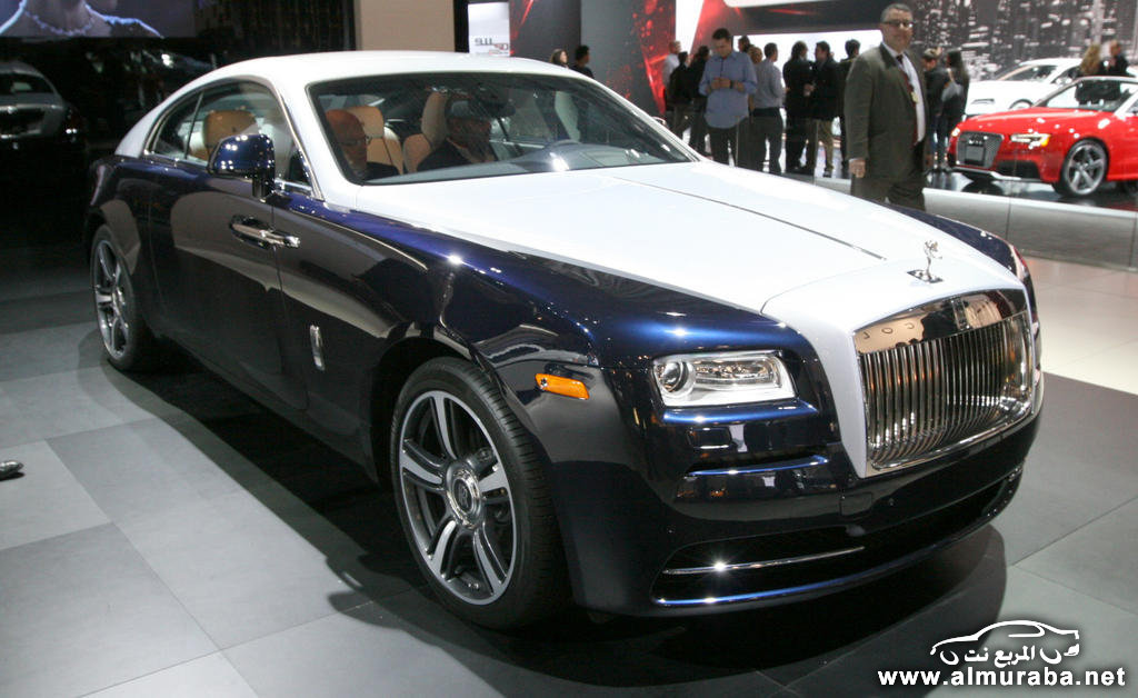 رولز رويس تعرض سيارتها الشبح في معرض نيويورك للسيارات Rolls-Royce Wraith 2