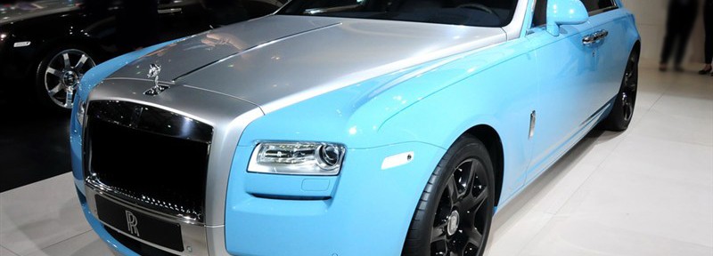 رولز رويس جوست تكشف عن النسخة المئوية في معرض شنغهاي Rolls Royce Ghost
