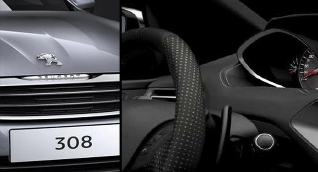 الصور الرسمية الأولى للسيارة المجددة كلياً بيجو 308 هاتشباك 2014 Peugeot 308 6