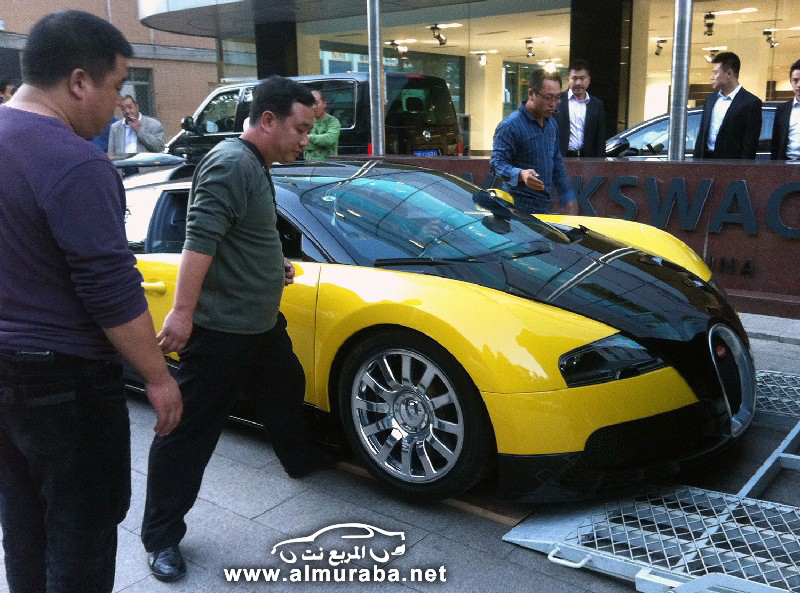 بوجاتي فيرون باللون الأصفر في الصين تم بيعها بسعر 14 مليون ريال "بالصور" Bugatti Veyron 4
