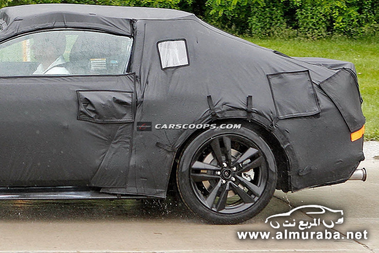 التقاط اول صور لسيارة فورد موستنج 2015 الجديدة كلياً خلال اختبارها Mustang 2015 1