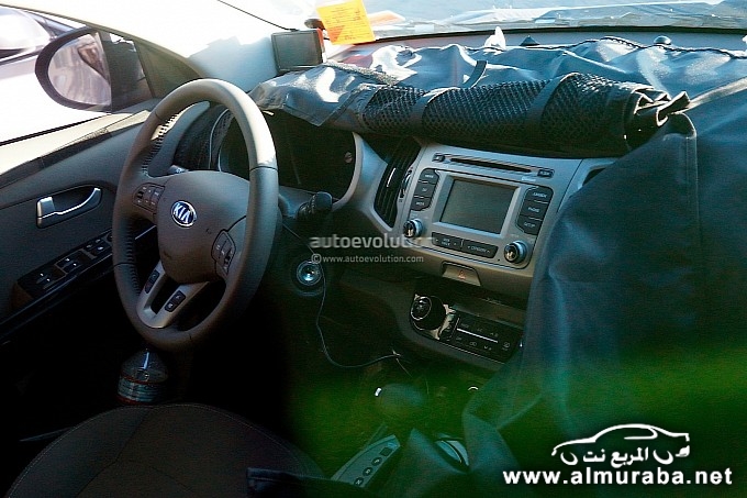 كيا سبورتاج 2014 المعاد تصميمها تحصل على تعديل جديد في المكونات الداخلية Kia Sportage 5
