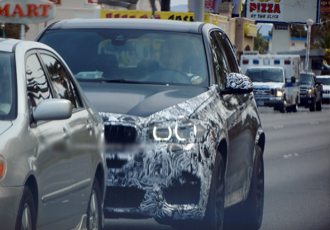 صور مسربة يعتقد انها لسيارة بي ام دبليو اكس فايف ام 2014 الجديدة BMW X5M 1