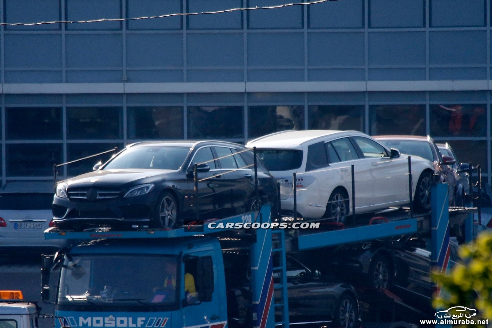 "صور تجسسية" مرسيدس بنز سي كلاس واجن 2015 Mercedes-Benz C-Class Wagon 1