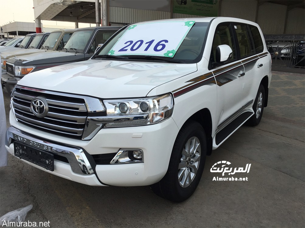 تويوتا لاندكروزر 2016 الجديد كلياً يصل الى السعودية "فيديو تقرير ومواصفات وصور" Toyota Land Cruiser 3