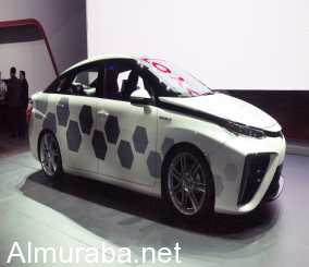 تويوتا ميراي 2016 سيارة مستقبلية بنظام الطاقة الهيدروجينية القادمة بقوة Toyota Mirai 1