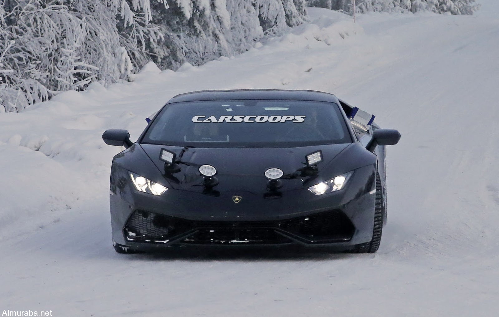 "صور تجسسية" لسيارة لامبورجيني هوراكان القادمة Lamborghini 2