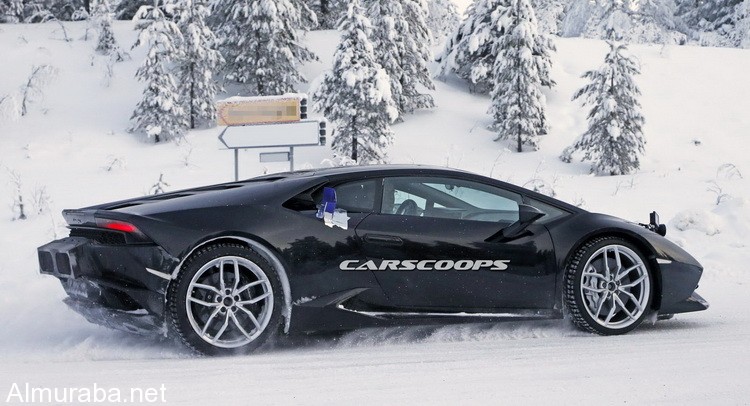 "صور تجسسية" لسيارة لامبورجيني هوراكان القادمة Lamborghini 2