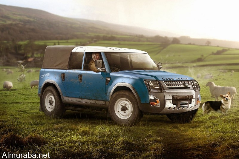 صور افتراضية لتصميم سيارة "لاند روفر" ديفيندر القادمة Land Rover 2019 4