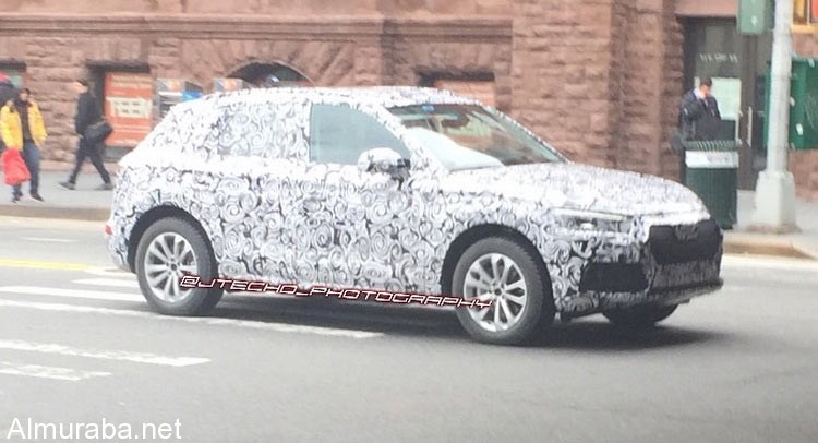 رصد سيارة "أودي" Q5 بنيويورك Audi 2018 5