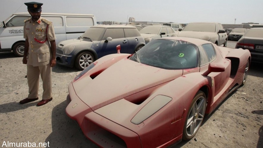 أمريكي يعرض 6 ملايين درهم لشراء فيراري نادرة محجوزة لدى شرطة دبي
