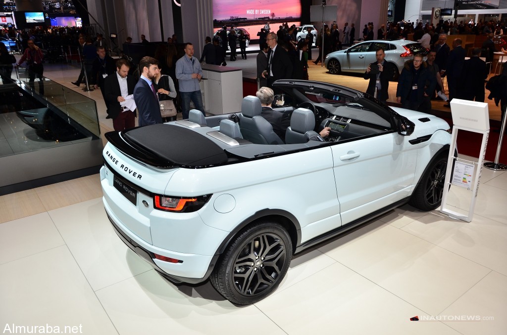 إطلاق طراز السقف المتحرك لسيارة "رينج روفر" إيفوك بمعرض سيارات جنيف Range Rover 2017 2