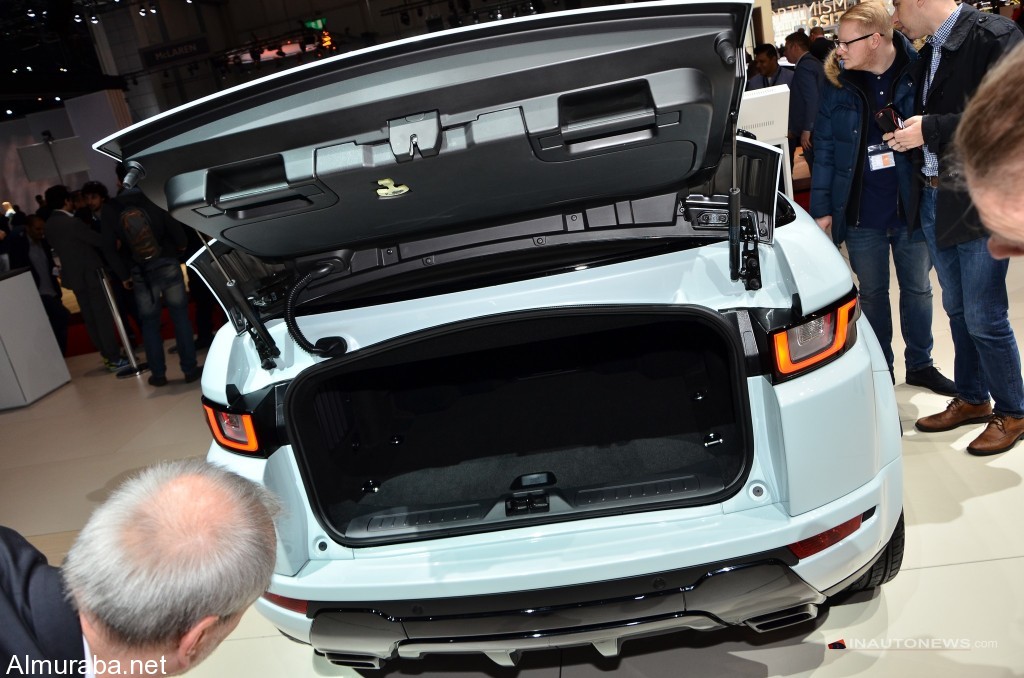 إطلاق طراز السقف المتحرك لسيارة "رينج روفر" إيفوك بمعرض سيارات جنيف Range Rover 2017 5