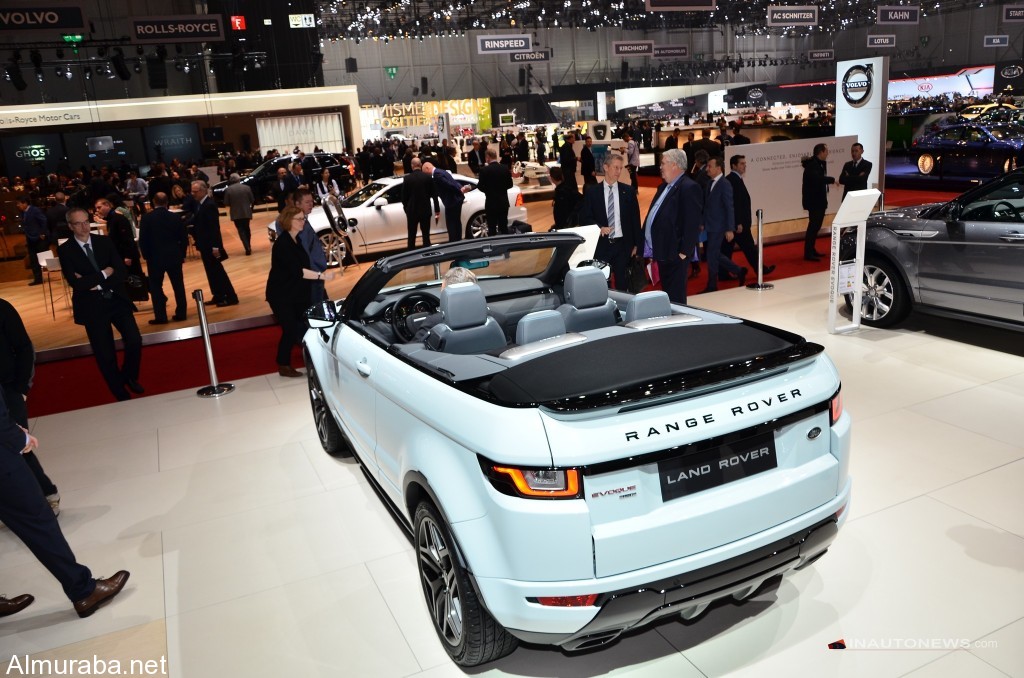 إطلاق طراز السقف المتحرك لسيارة "رينج روفر" إيفوك بمعرض سيارات جنيف Range Rover 2017 1