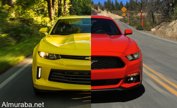 "استطلاع" أي السيارتين تفضل فورد موستانج أم شيفروليه كامارو Ford Vs Chevrolet 2016 6