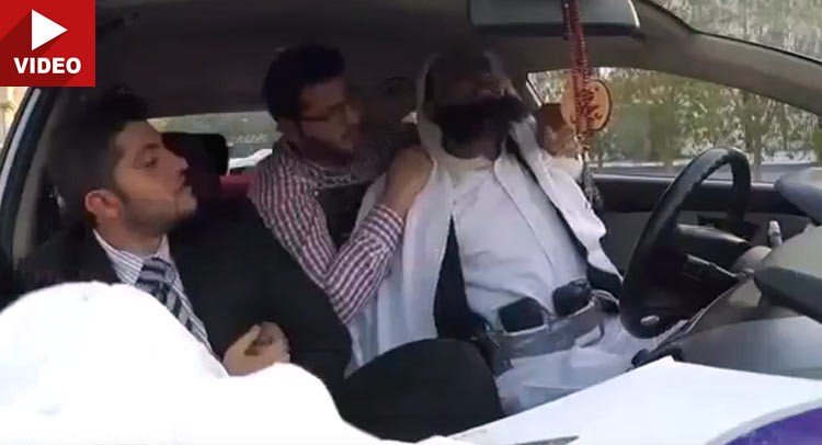 “فيديو” مقلب ينفذه سائق تاكسي بالسعودية يدعي فيه أنه انتحاري وسيفجر نفسه
