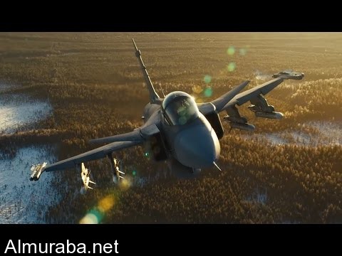 “فيديو” شاهد توثيق طلعة جوية لطائرة حربية نفاثة بكاميرا عالية السرعة