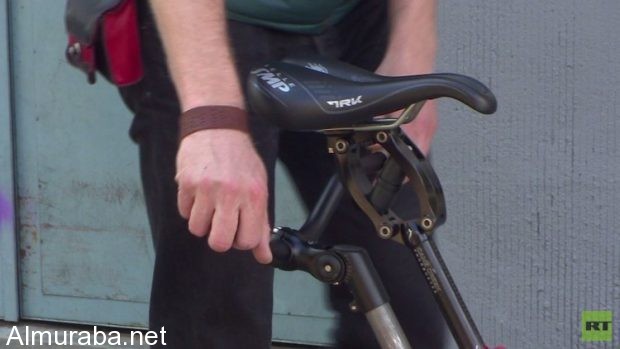 “فيديو” شاهد ابتكار دراجة هوائية غريبة الشكل