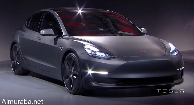 الكشف رسميا عن سيارة "تيسلا" موديل Tesla 3 1