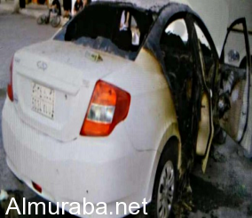 “المدينة“ وفاة طفل داخل سيارة صغيرة احترقت على طريق الملك عبد الله الغربي