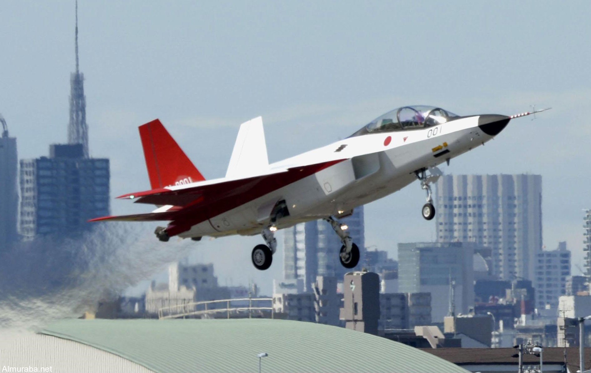 “فيديو” شاهد خبراء اليابان يختبرون طائرة شبح جديدة