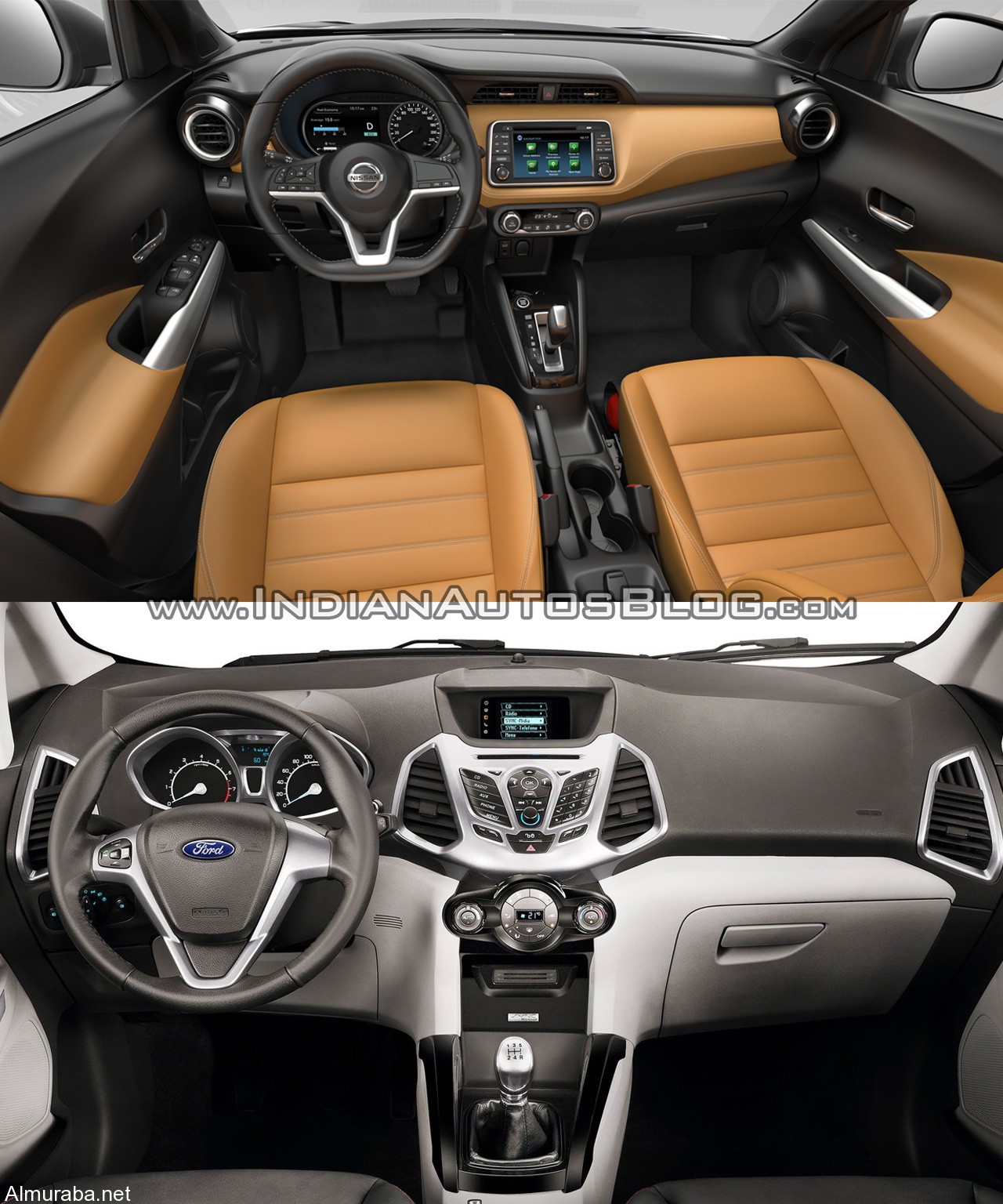 Nissan-Kicks-vs.-Ford-EcoSport-interior