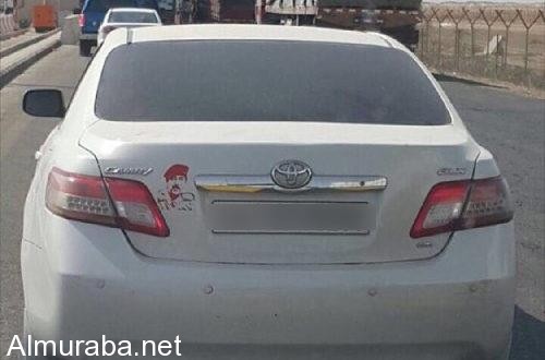 "صورة" القبض على سعودي في الكويت ألصق صورة صدام حسين على سيارته 4