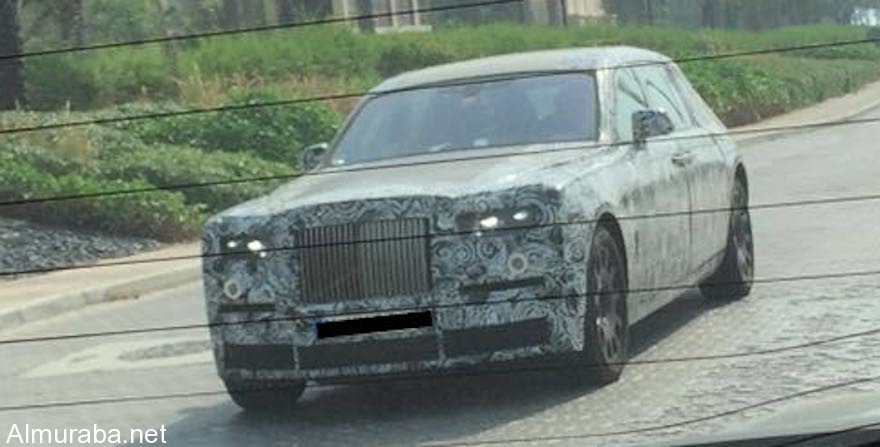 "صور تجسسية" لرولز رويس فانتوم الجيل القادم 2018 أثناء اختبارها في دبي Rolls Royce Phantom 2
