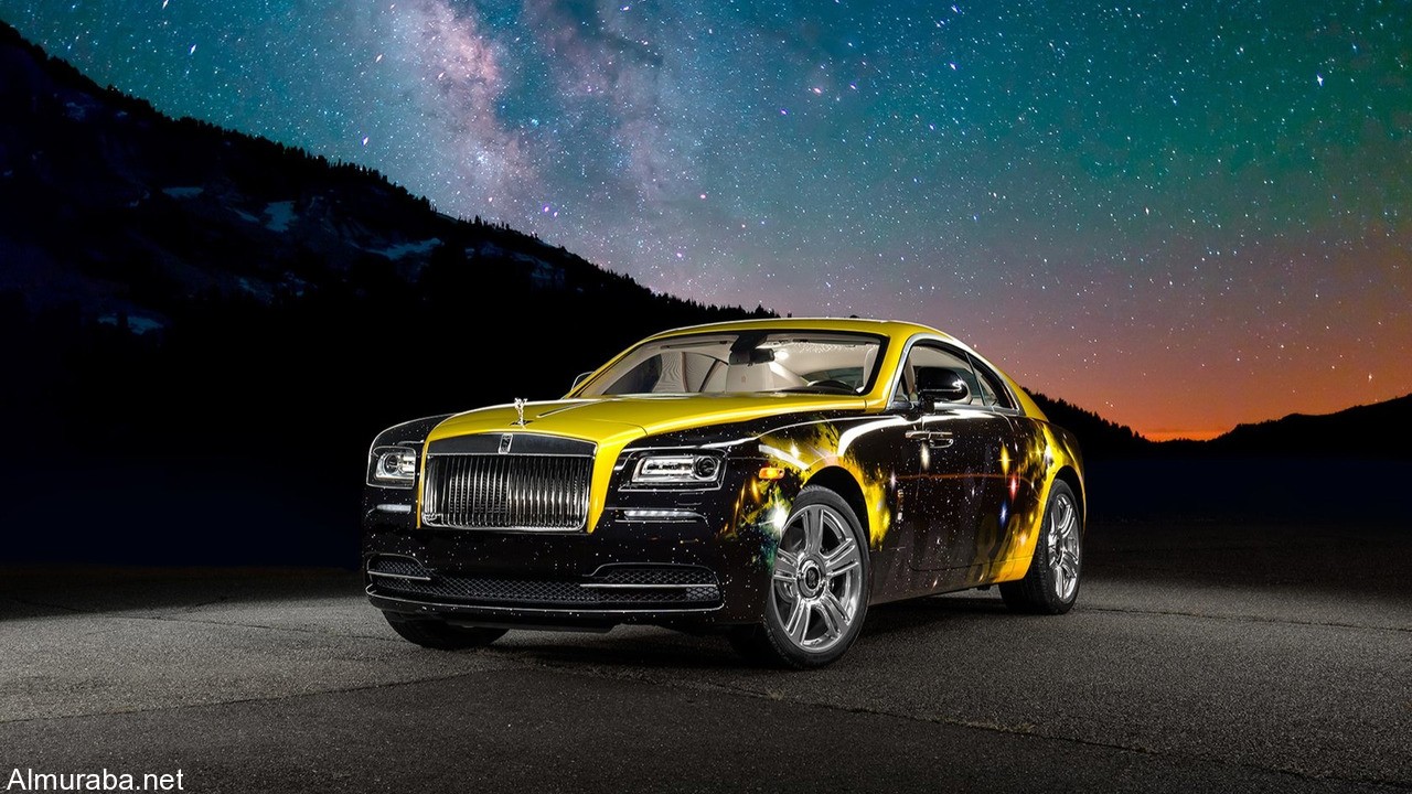 نجم كرة القدم الأمريكية أنتونيو براون يعطي سيارته الرولز رويس رايث شكلا مجرّيا فضائيا مثيرا Rolls Royce Wraith