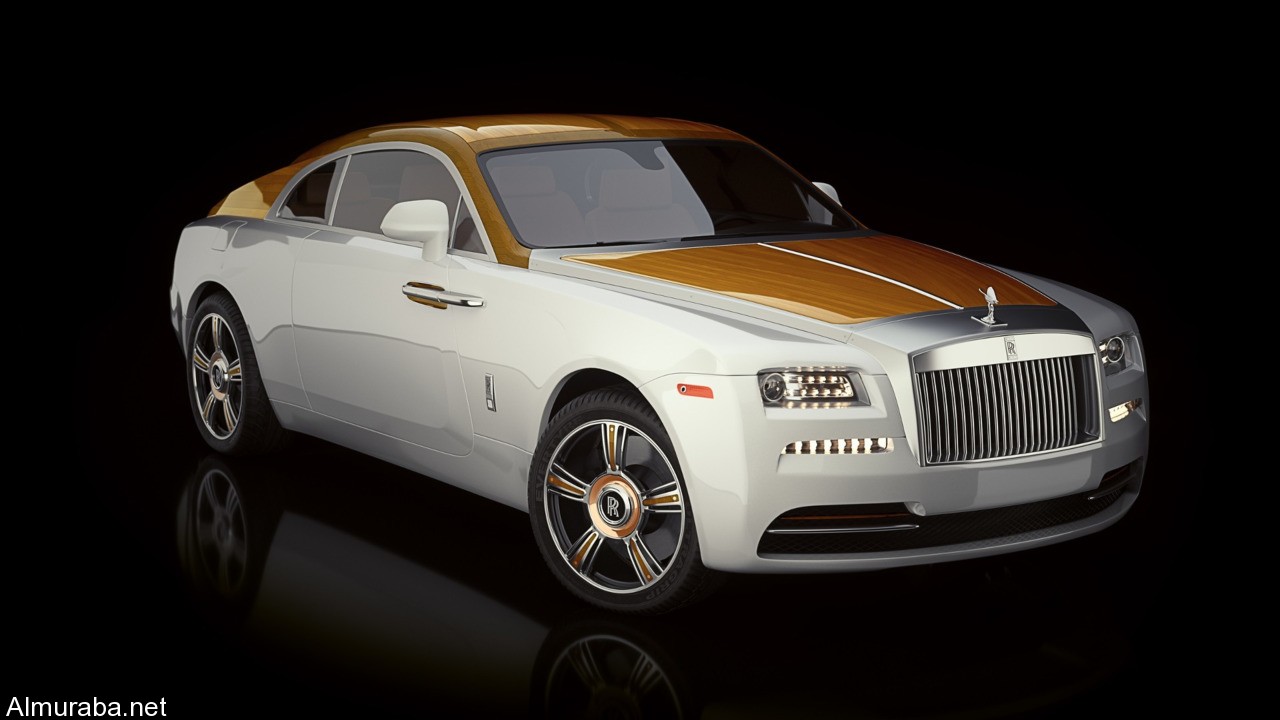 "رولز رويس" رايث بمليون دولار وألواح خشبية تشبه يختًا على عجلات Rolls Royce Wraith 1