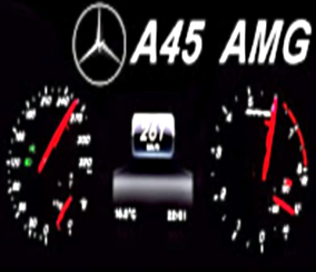 “فيديو” شاهد سرعة مرسيدس ايه 45 ايه ام جي Mercedes A45 AMG Acceleration 2016