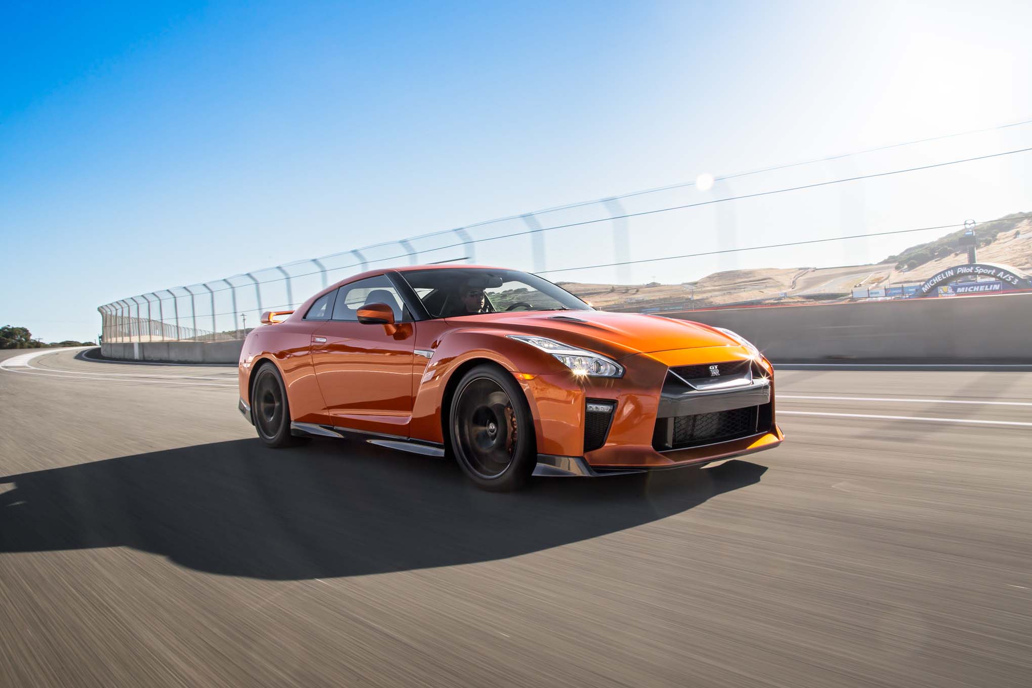 2017-nissan-gt-r-front-three-quarters-in-motion-02