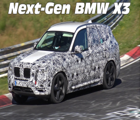 “فيديو” شاهد سيارة بي إم دبليو إكس 3 2017 BMW X3 تختبر في حلبة نوربورغرينغ 1
