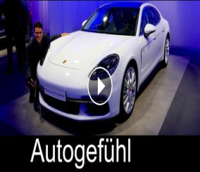 “فيديو“ شاهد العرض الأول لسيارة بورش باناميرا الهجينة 2017 خلال معرض باريس الدولي Porsche Panamera 1