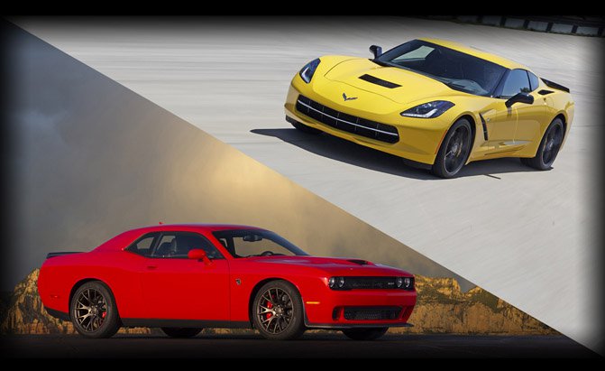 “استطلاع رأي” أيهما تفضلون، “دودج” تشالنجر هيلكات أم “شيفروليه” كورفيت؟ Dodge vs. Chevrolet