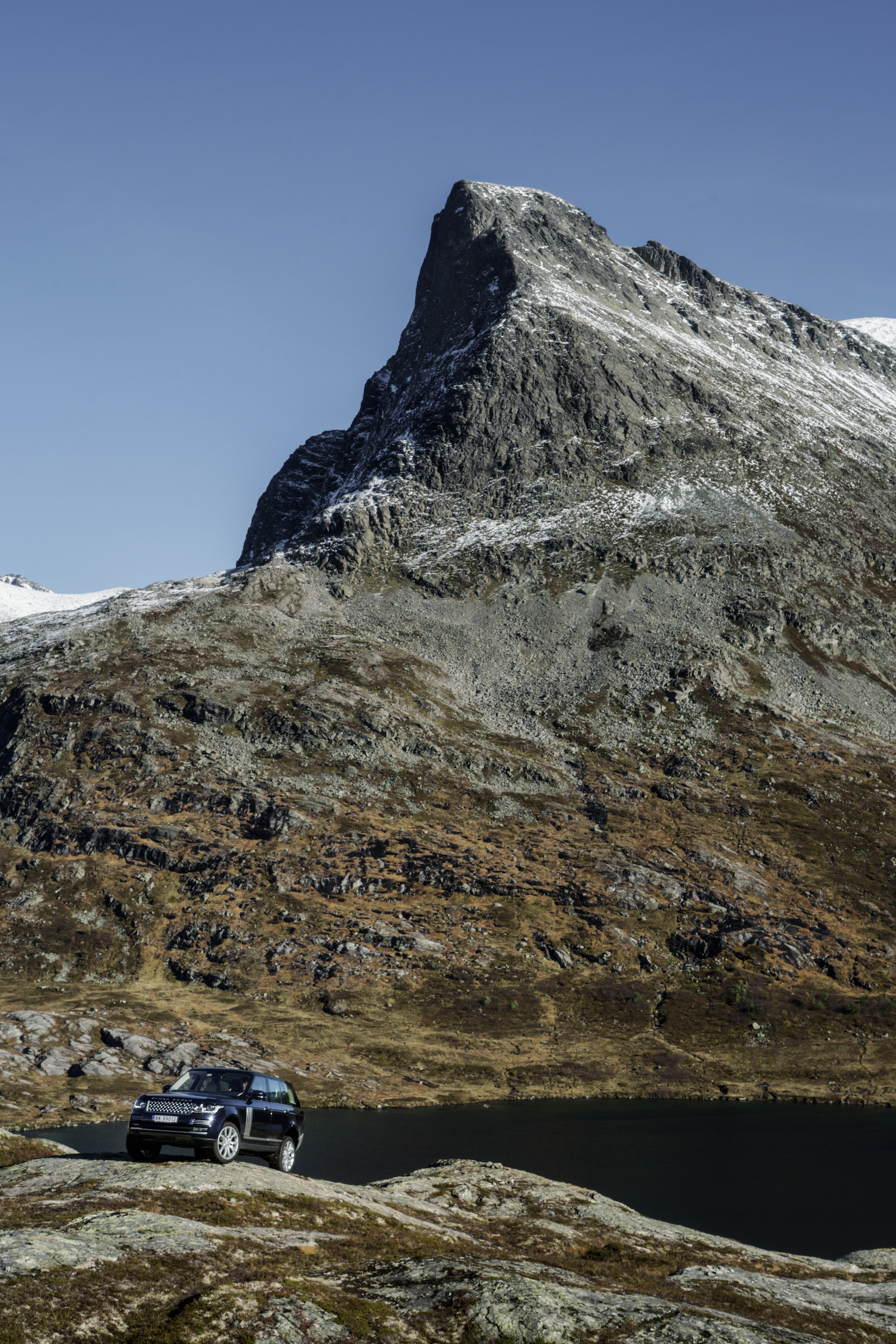 NORWAY. 2016.  The plateau between Valldal and Trollstigen. Photographed on assignment from Land Rover